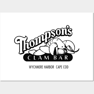 Thompson's Clam Bar.  Cape Cod. Posters and Art